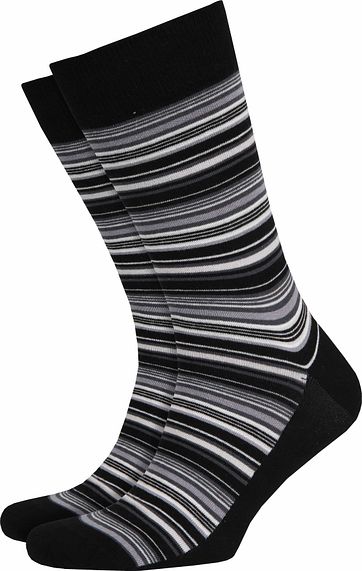 Suitable Socks Grey Stripes