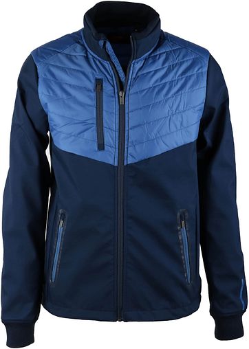 Suitable Softshell Spur Jacke Blau