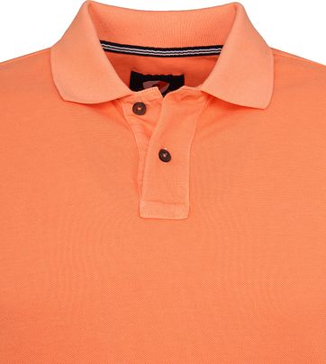Suitable Stone Wash Polo Oranje