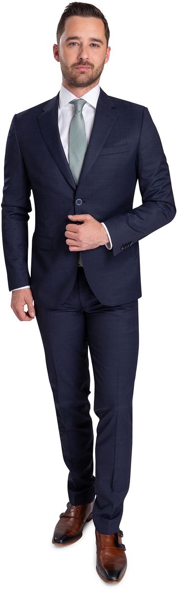 Suitable Strato Kostuum Dessin Navy