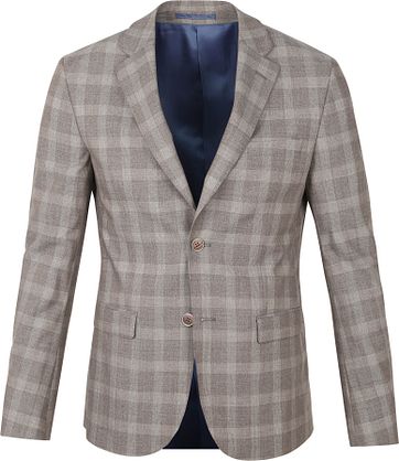 Suitable Strato Suit Karo Beige