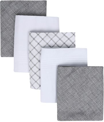 Suitable Taschentücher Weiß Schwarz Mini Kariert