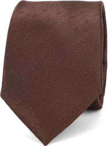 Suitable Tie Side Brown K91-11