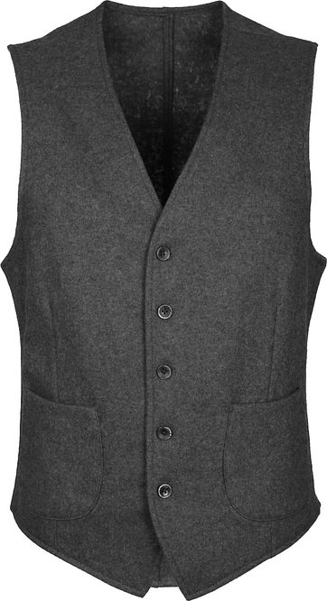 Suitable Travis Gilet Easky Grey