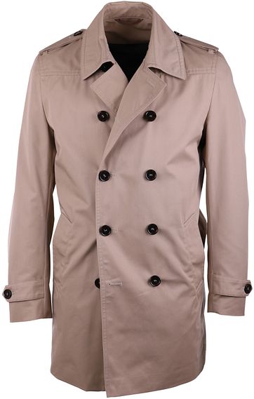 Suitable Trenchcoat Coat Khaki Zavier