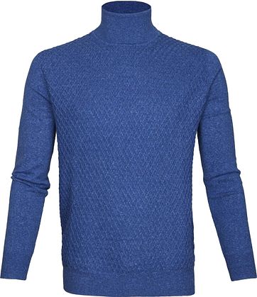 Suitable Turtleneck Diamond Blue