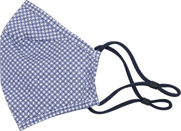 Suitable Uitwasbaar Mondkapje Dessin Blauw