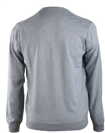 Suitable V-Pullover Grau