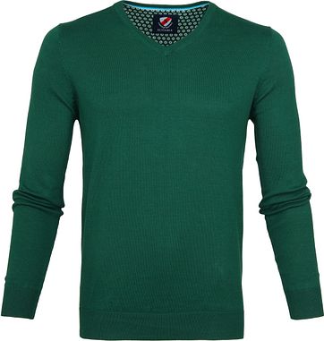 Suitable Vince Pullover Donkergroen suitable kopen in de aanbieding Suitable Vince Pullover Donkergroen suitable kopen in de aanbieding