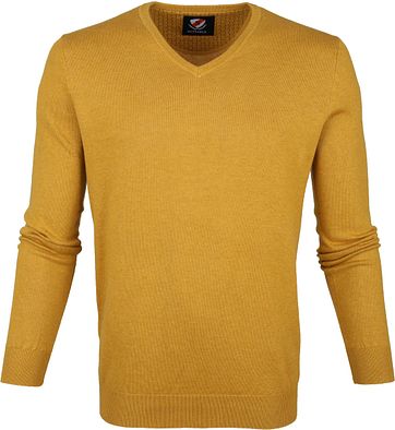 Suitable Vini Pullover Ocher Yellow