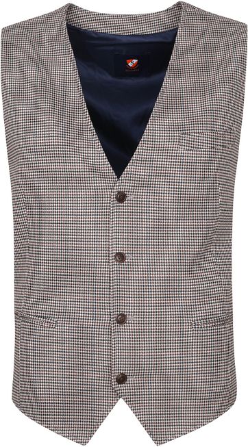 Suitable Waistcoat Muce Flex Camel