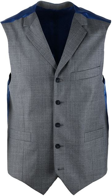 Suitable Weste Evans Grau