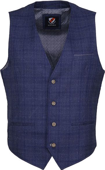 Suitable Weste Kris Serres Dunkelblau
