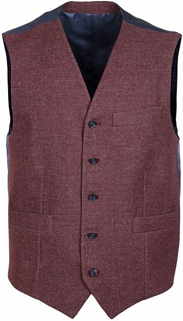 Suitable Weste Marzo Bordeaux