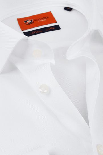 Suitable White Shirt Slim Fit DR-01