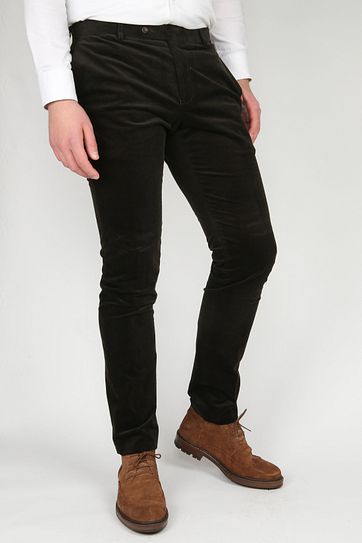 Suitable Xavi Pantalon Donkergroen