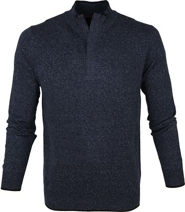 Suitable Yumm Half Zip Trui Blauw