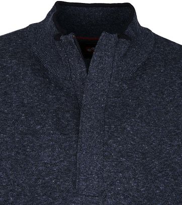 Suitable Yumm Half Zip Trui Blauw