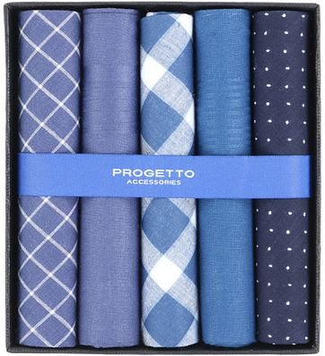 Suitable Zakdoeken Blauw suitable kopen in de aanbieding