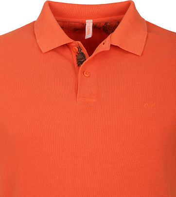 Sun68 Polo Shirt Cold Orange