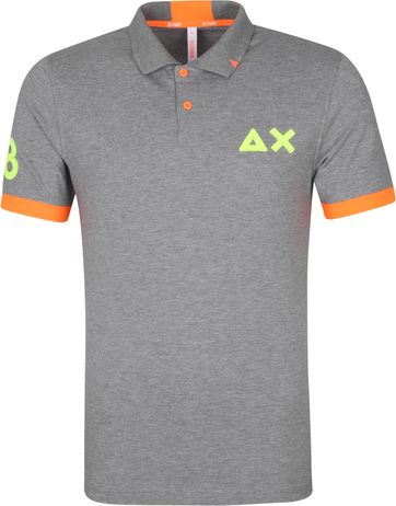 ondanks Alfabetische volgorde Sportman Sun68 Polo Shirt Logo Fluo Grey A31120-34 order online | Suitable