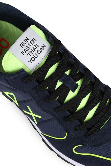 Sun68 Sneaker Tom Donkerblauw