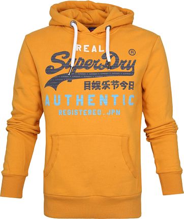 superdry yellow sweatshirt