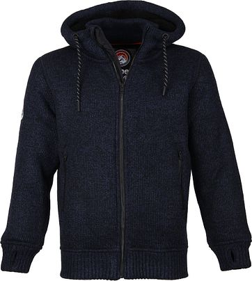Superdry Bonded Ziphood Navy