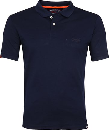 Superdry Classic Lite Poloshirt Dunkelblau