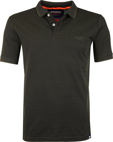 Superdry Classic Poloshirt Dark Green