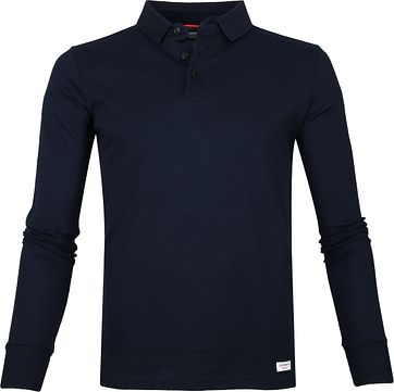 Superdry Classic Poloshirt LS Navy