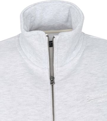 Superdry Classic Zip Vest Grijs