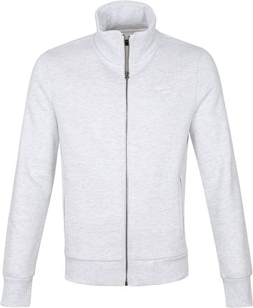 Superdry Classic Zip Vest Grijs