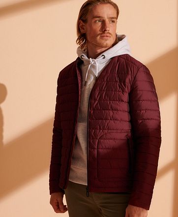 Superdry Fuji Jack Herringbone Bordeaux