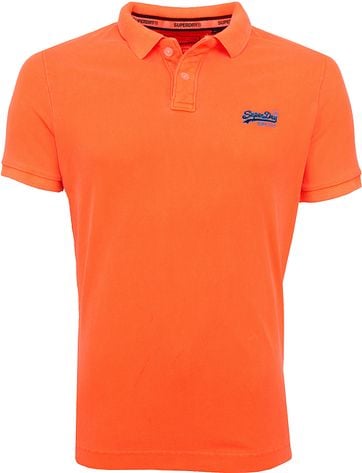 Superdry Polo Fluor Oranje superdry kopen in de aanbieding Superdry Polo Fluor Oranje superdry kopen in de aanbieding