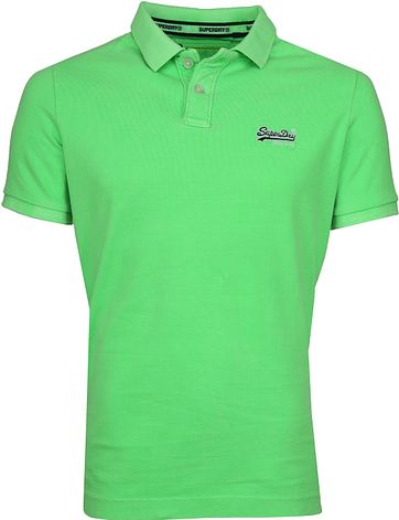 Superdry Poloshirt Fluor Green