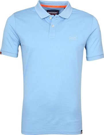 Superdry Poloshirt Premium Light Blue
