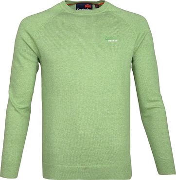 Superdry Pullover Melange Light Green