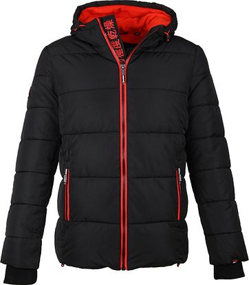 Superdry Sports Puffer Black
