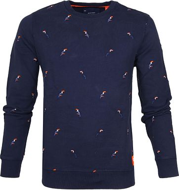 Superdry Sweater Bird Navy