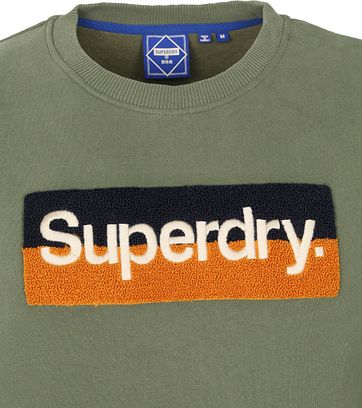 Superdry Sweater Workwear Dark Green