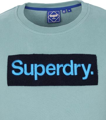 Superdry Sweater Workwear Hellblau