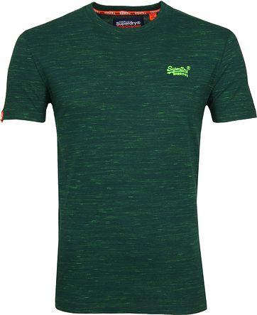 Superdry T-Shirt Melange Green