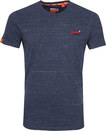 Superdry T-Shirt Navy Melange
