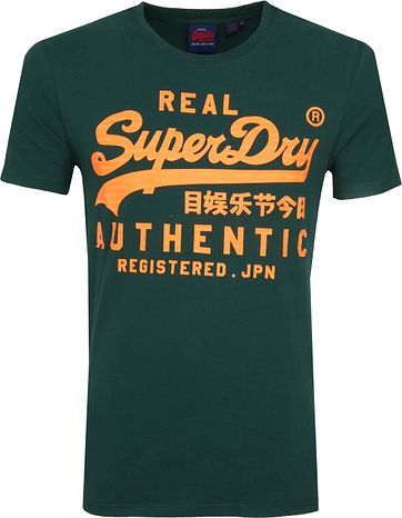Superdry Vintage Authentic T-Shirt Green