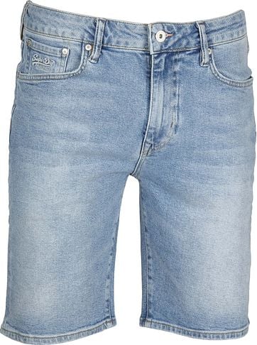 Superdry Vintage Short Denim superdry kopen in de aanbieding