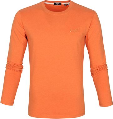 Superdry Vintage T-Shirt LS EDM Oranje