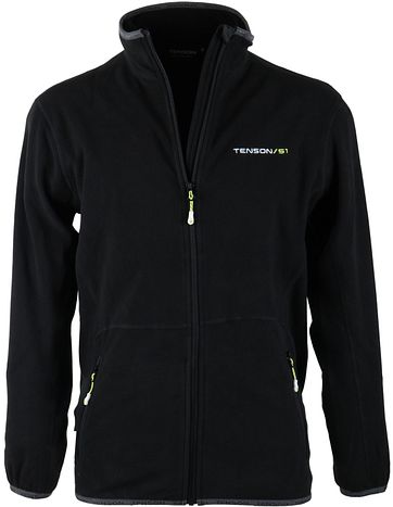 Tenson Fleece Vest Miller Zwart tenson kopen in de aanbieding