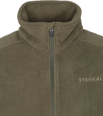 Tenson Miracle Fleece Jack Olijfgroen