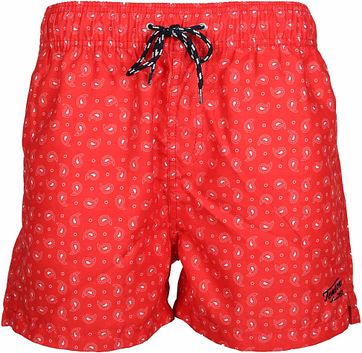 Tenson Yap Swimshort Red Paisley